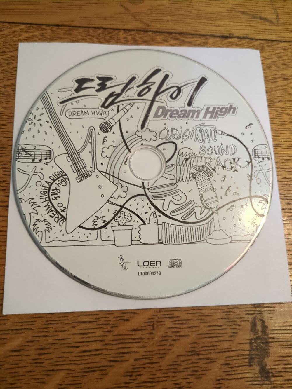 Dream High OST KBS TV Drama CD Great OOP RARE Disc Only